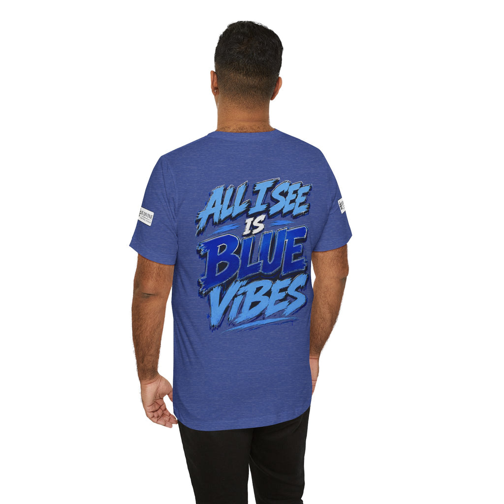 BE DIVINE™ Rolling Di Heritage – All I See Is Blue Vibes Heritage Tee
