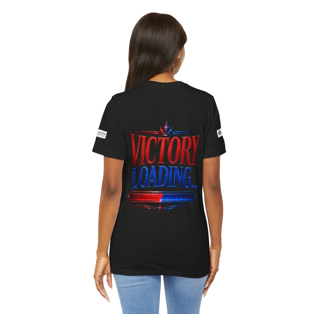 BE DIVINE™ Keep Calm. Red ’N Blue. Tee