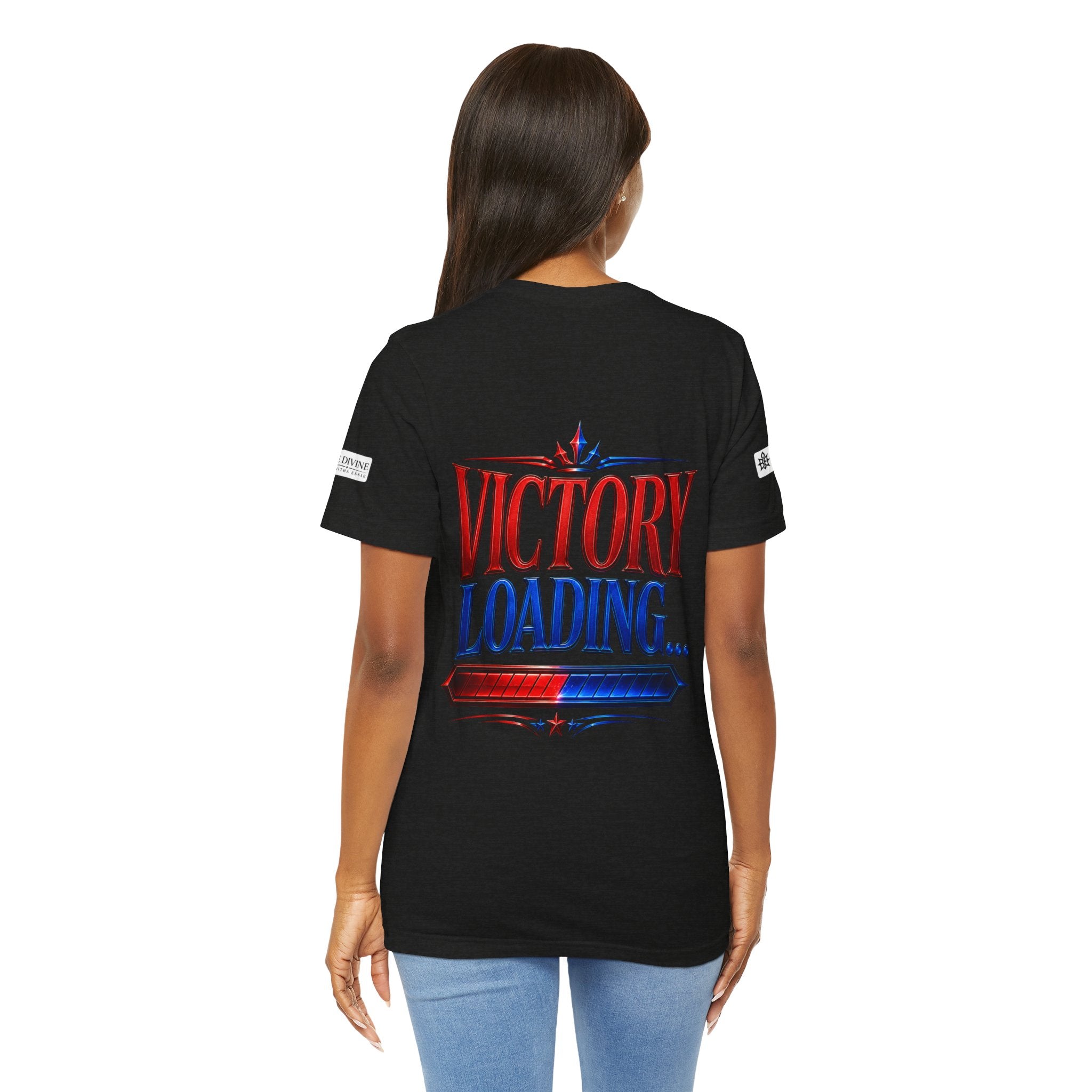 BE DIVINE™ Keep Calm. Red ’N Blue. Tee