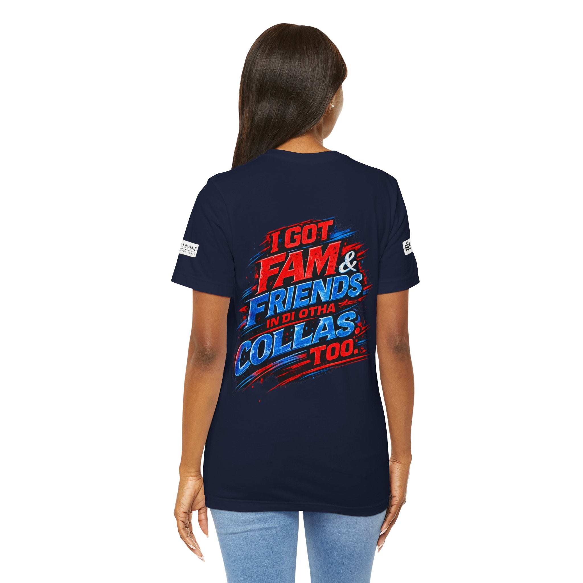 BE DIVINE™ Team Red ’N Blue Heritage Tee