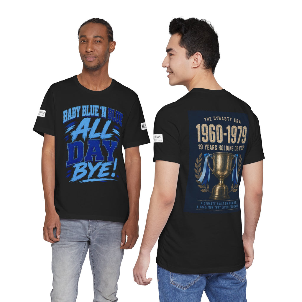 BE DIVINE™ Baby Blue 'N Blue All Day Bye! Heritage Collector Tee
