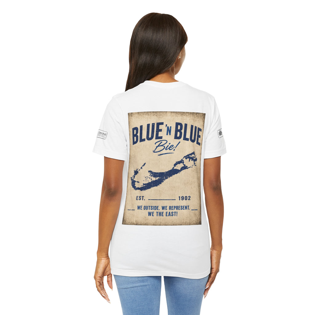 BE DIVINE™ Blue and Blue Bie! – East Side Heritage Collector Tee