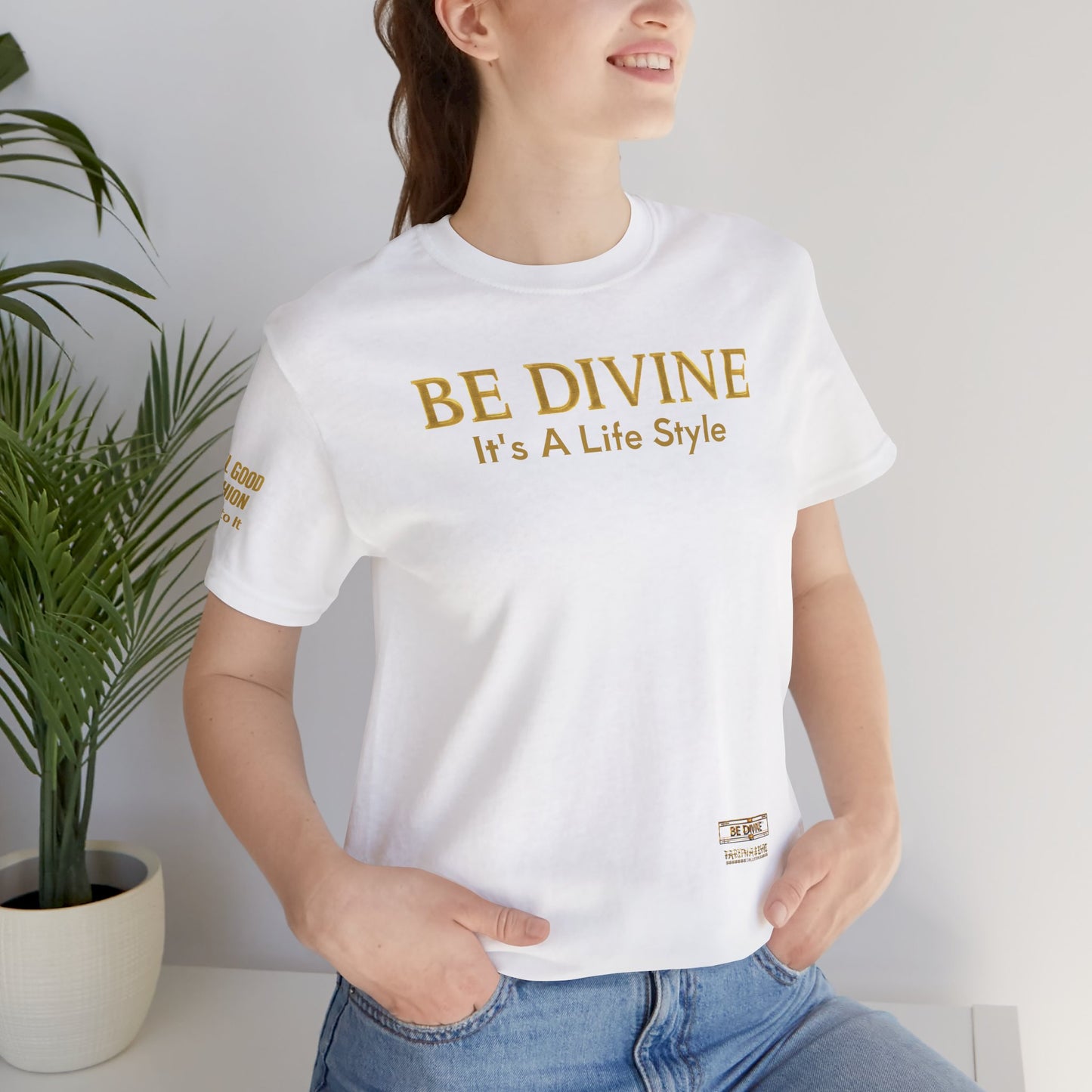 BE DIVINE™ Signature Tee – Feel Good Fashion by Tabitha Essie