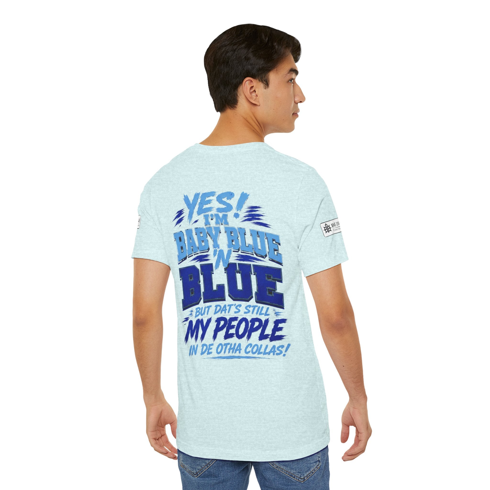 BE DIVINE™ Blue 'N Blue Since 1902 – Through 'N Through Heritage Tee
