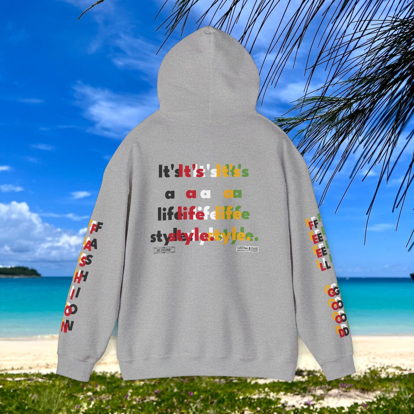 BE DIVINE™ Signature Unisex Heavy Blend™ Hooded Sweatshirt