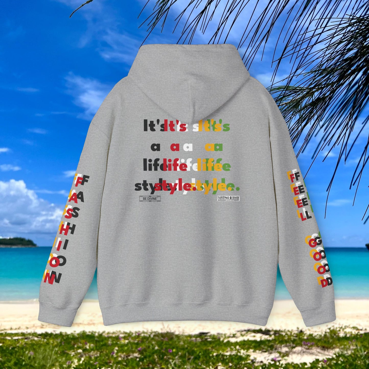 BE DIVINE™ Signature Unisex Heavy Blend™ Hooded Sweatshirt