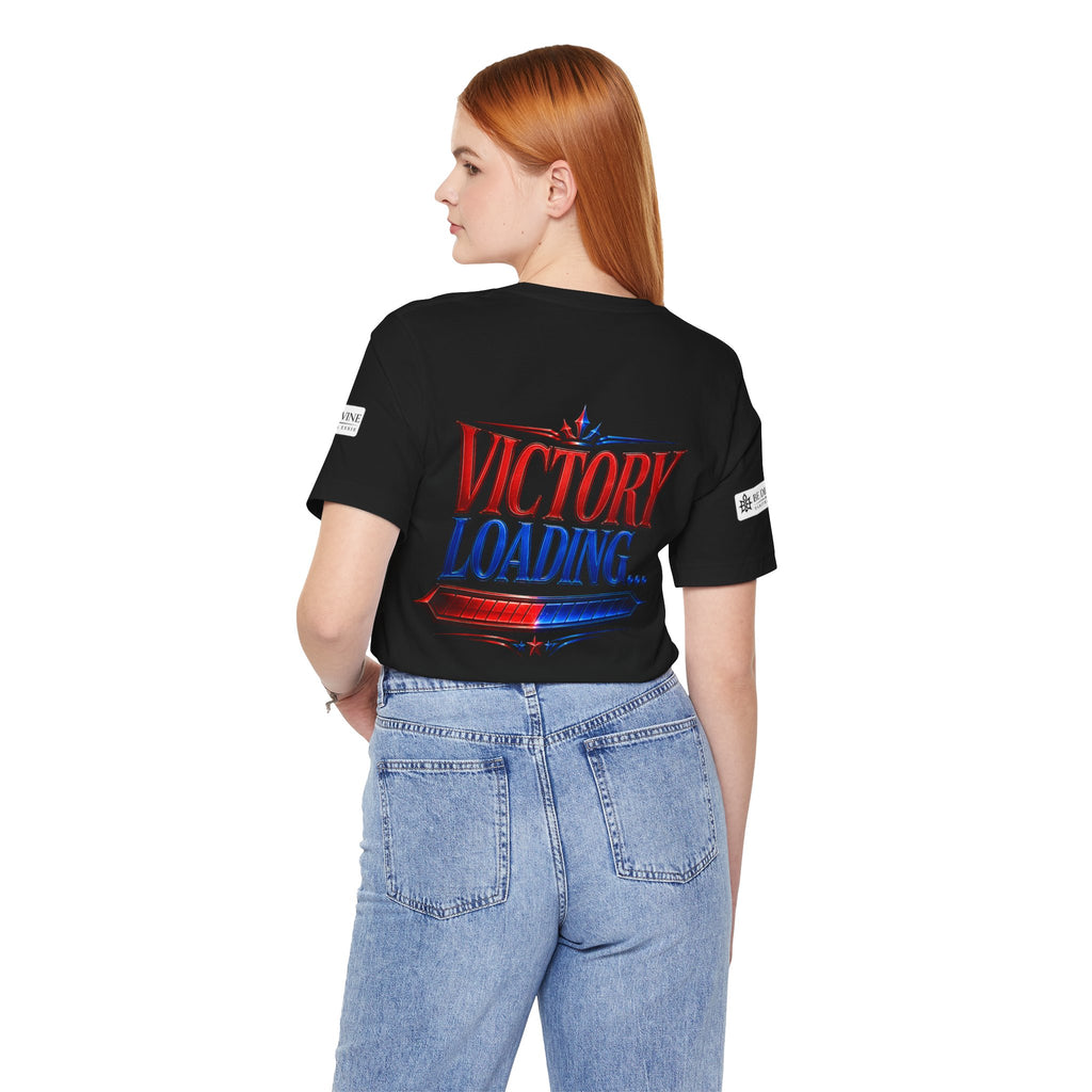 BE DIVINE™ Keep Calm. Red ’N Blue. Tee