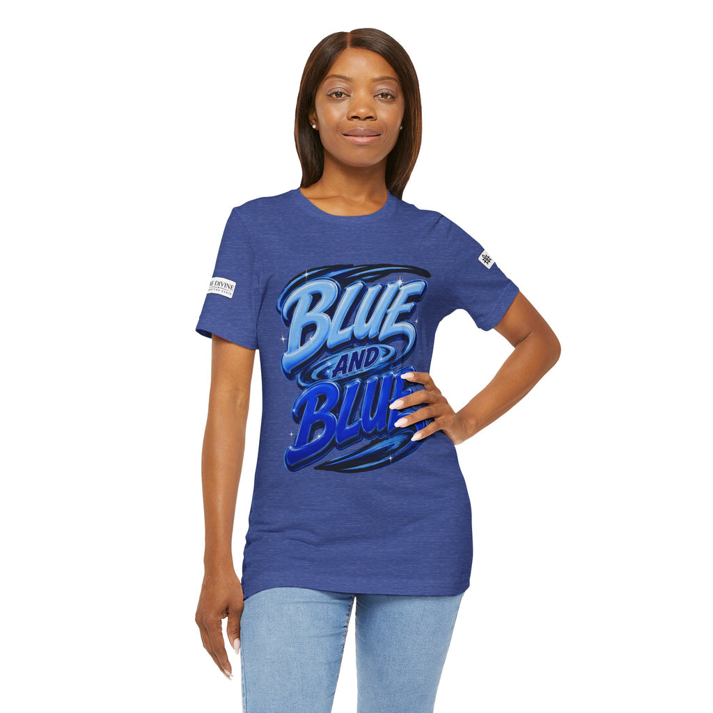 BE DIVINE™ Blue and Blue Bie! – East Side Heritage Collector Tee