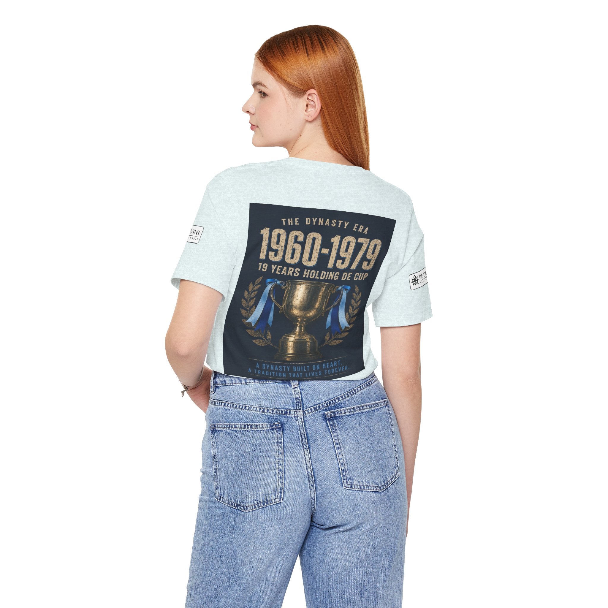 BE DIVINE™ Baby Blue 'N Blue All Day Bye! Heritage Collector Tee