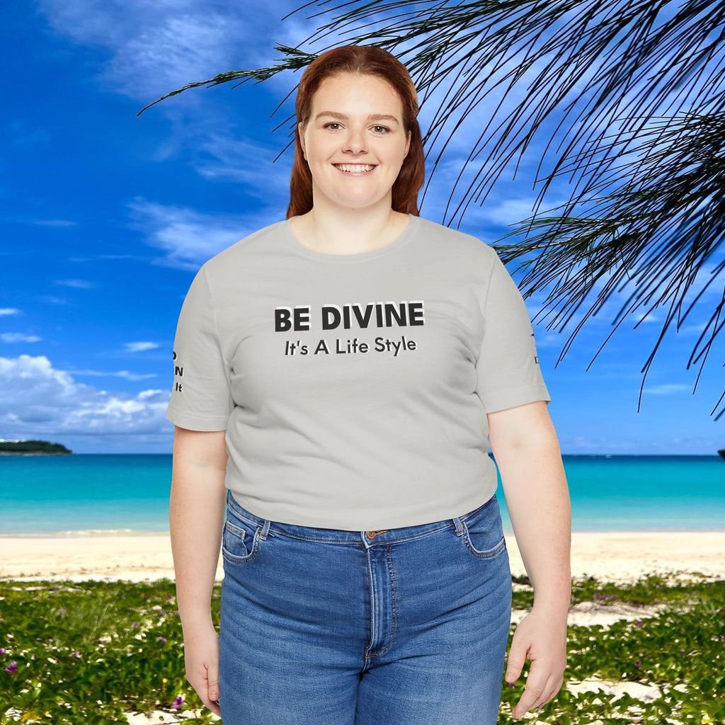 BE DIVINE™ Unisex T-Shirt - All-Black Premium Edition