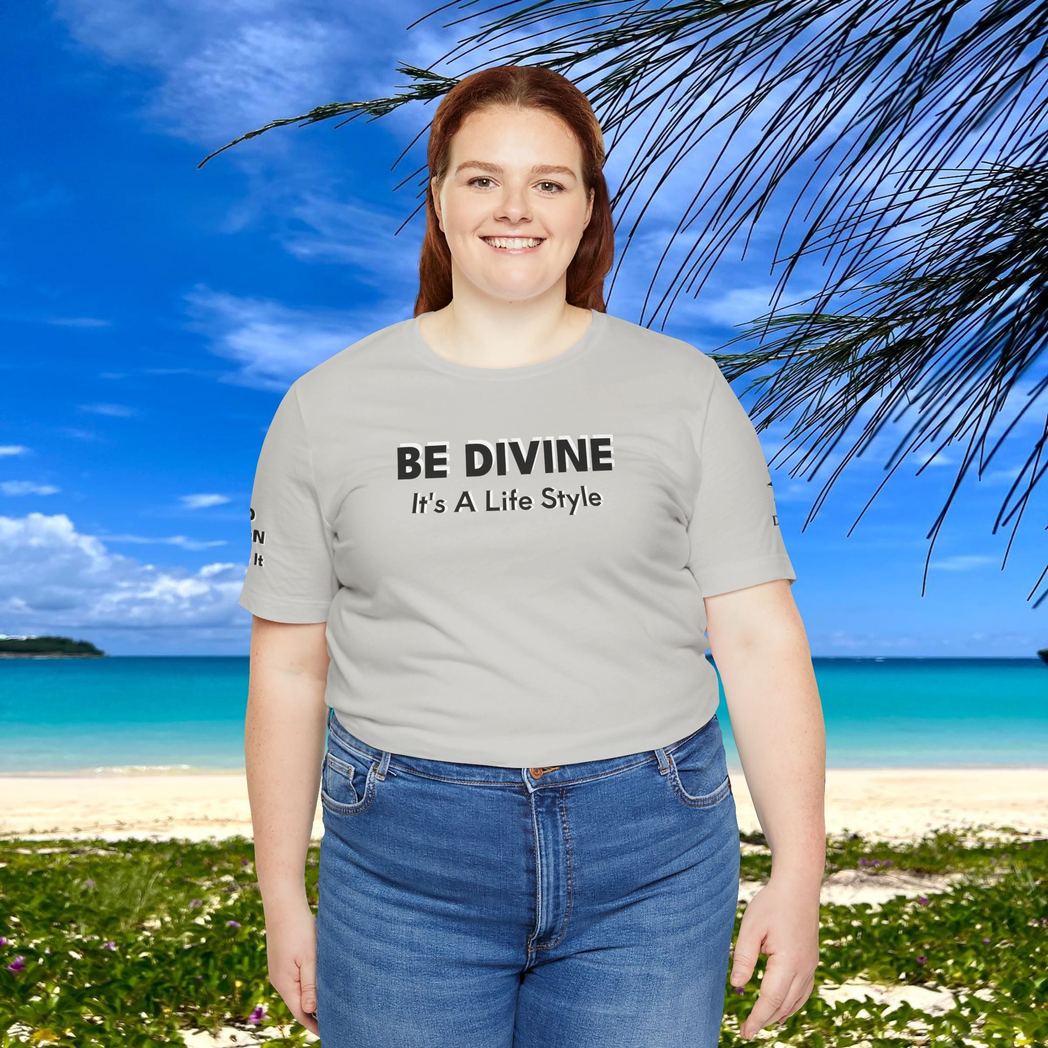 BE DIVINE™ Unisex T-Shirt - All-Black Premium Edition