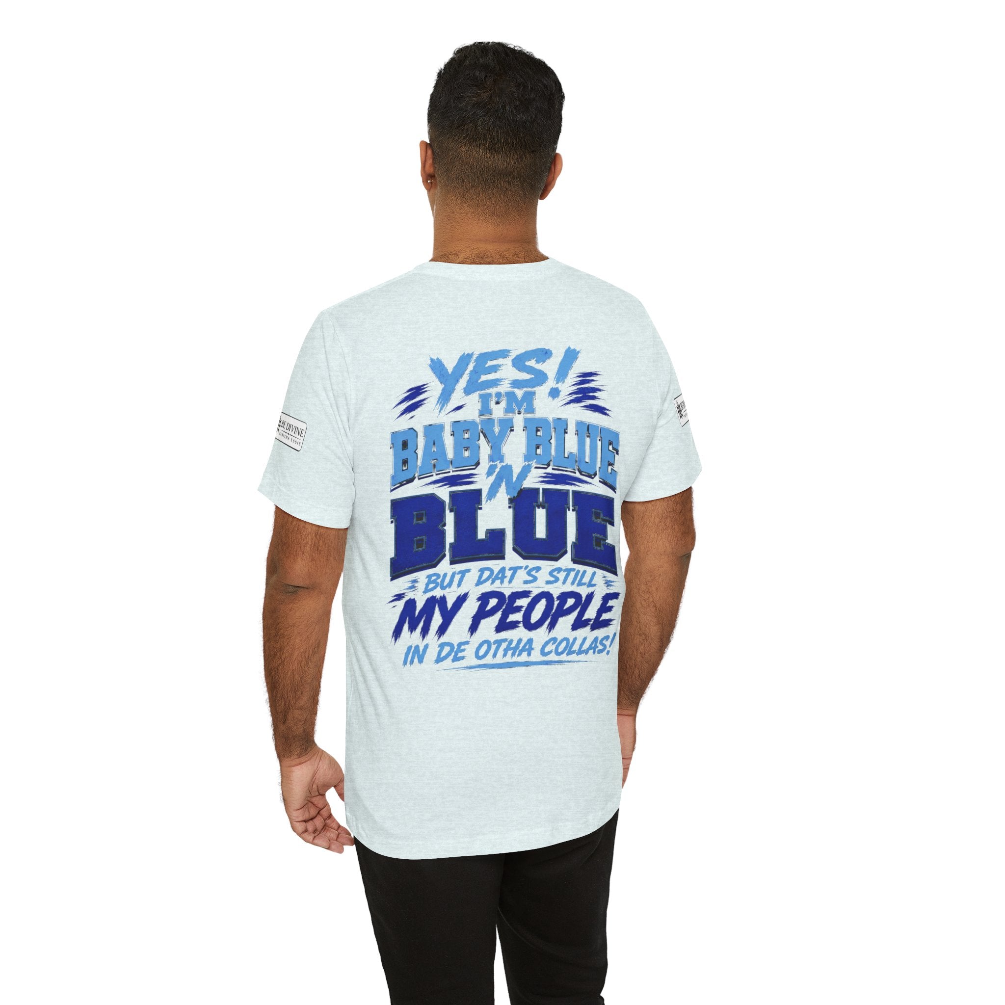 BE DIVINE™ Blue 'N Blue Since 1902 – Through 'N Through Heritage Tee