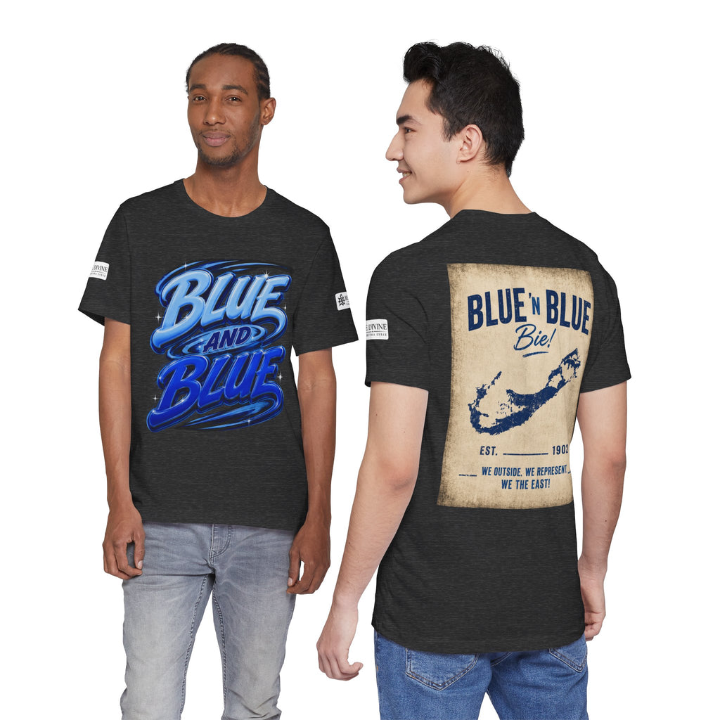 BE DIVINE™ Blue and Blue Bie! – East Side Heritage Collector Tee