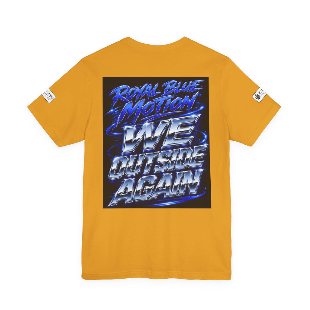 BE DIVINE™ Baby Blue 'N Blue Culture – We Outside Tee