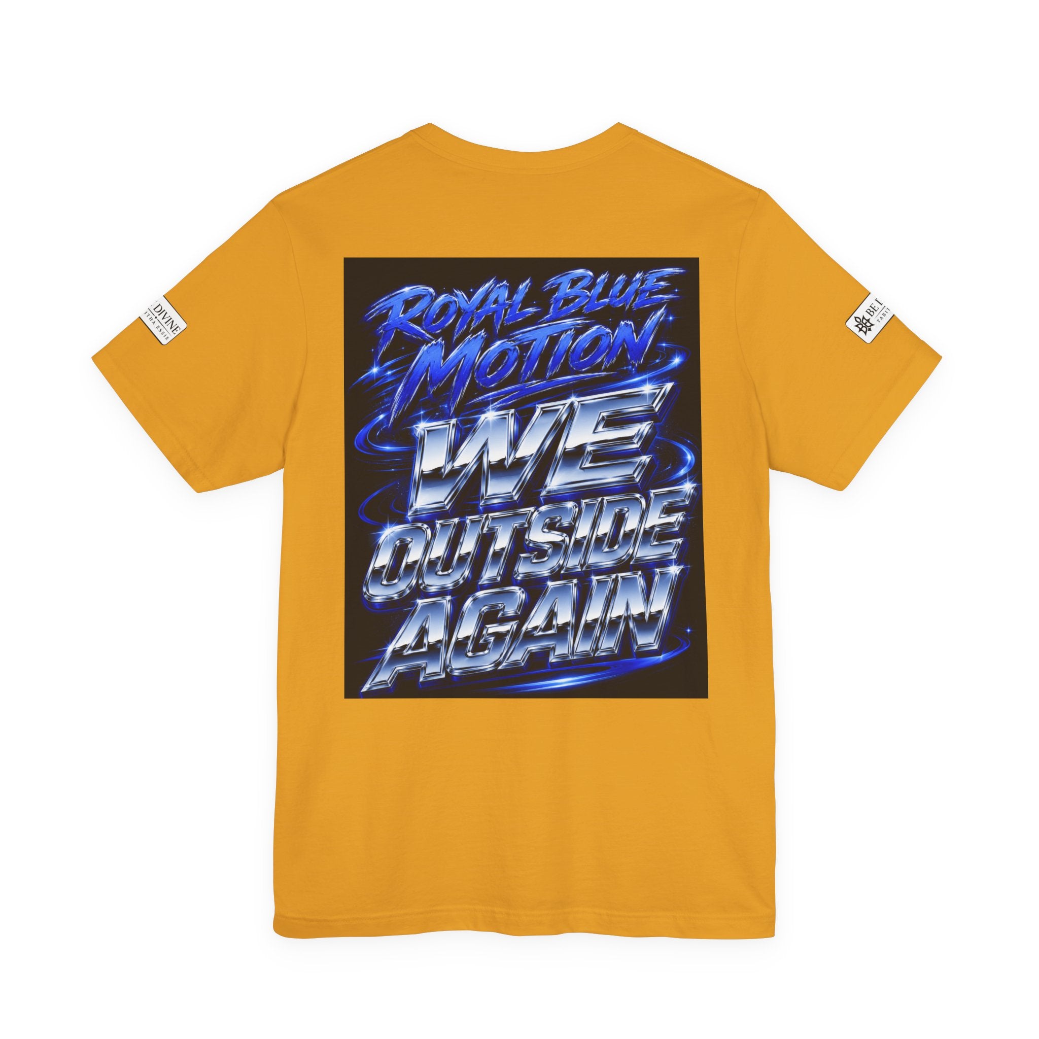 BE DIVINE™ Baby Blue 'N Blue Culture – We Outside Tee