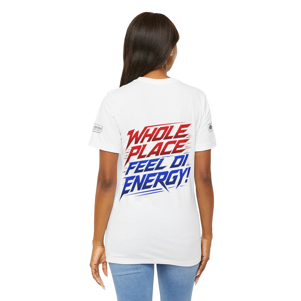 BE DIVINE™ I’m Red ’N Blue Energy Tee