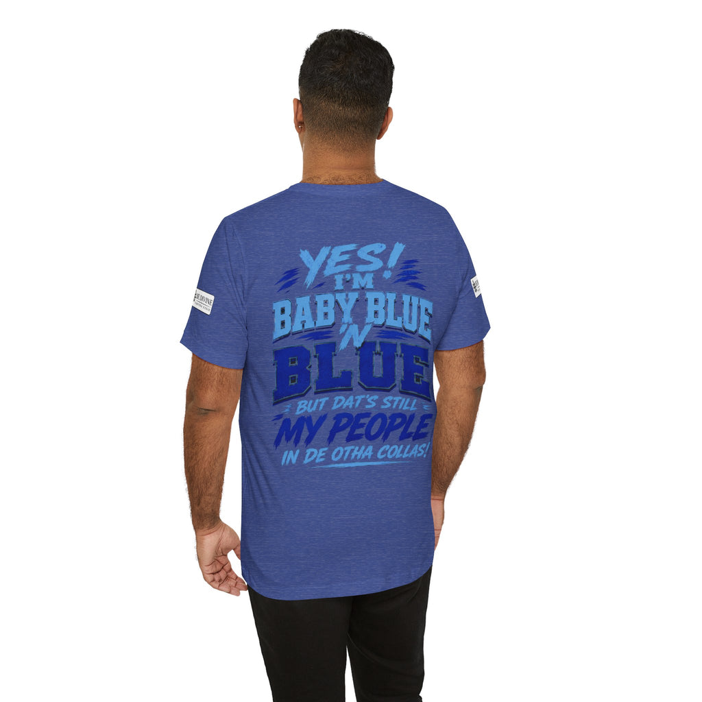 BE DIVINE™ Blue 'N Blue Since 1902 – Through 'N Through Heritage Tee