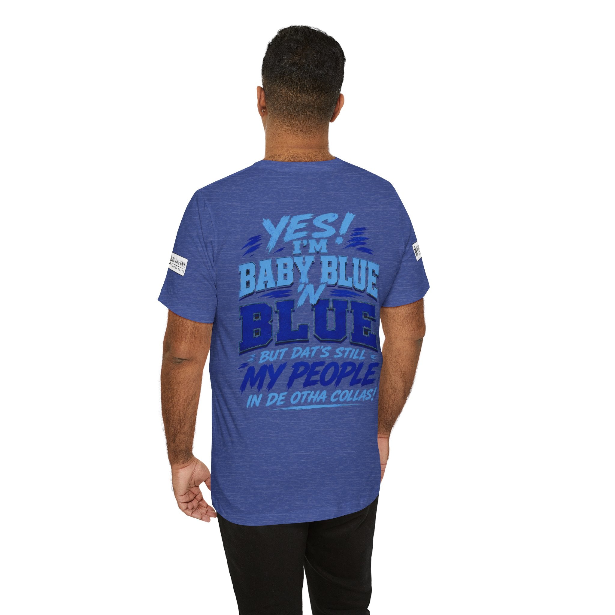 BE DIVINE™ Blue 'N Blue Since 1902 – Through 'N Through Heritage Tee