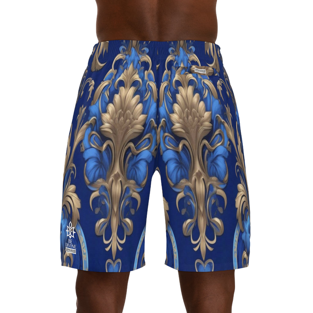 BE DIVINE™ St. George’s Royal Regalia - Men's Jogger Shorts by Tabitha Essie