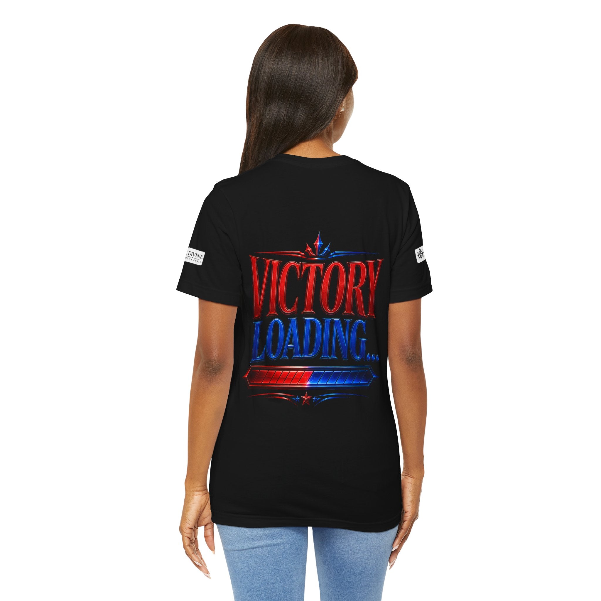 BE DIVINE™ Keep Calm. Red ’N Blue. Tee