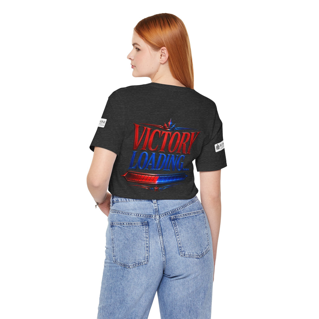 BE DIVINE™ Keep Calm. Red ’N Blue. Tee