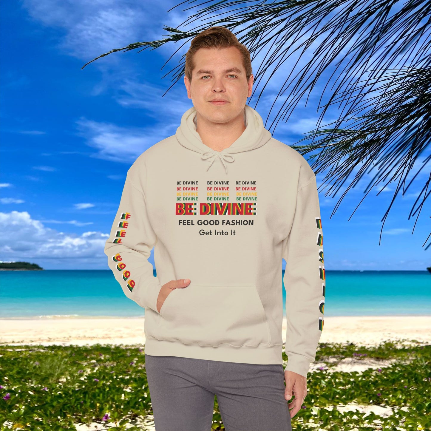 BE DIVINE™ Signature Unisex Heavy Blend™ Hooded Sweatshirt