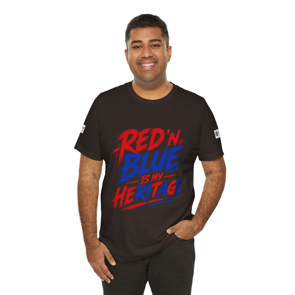 BE DIVINE™ Red ’N Blue Heritage Tee
