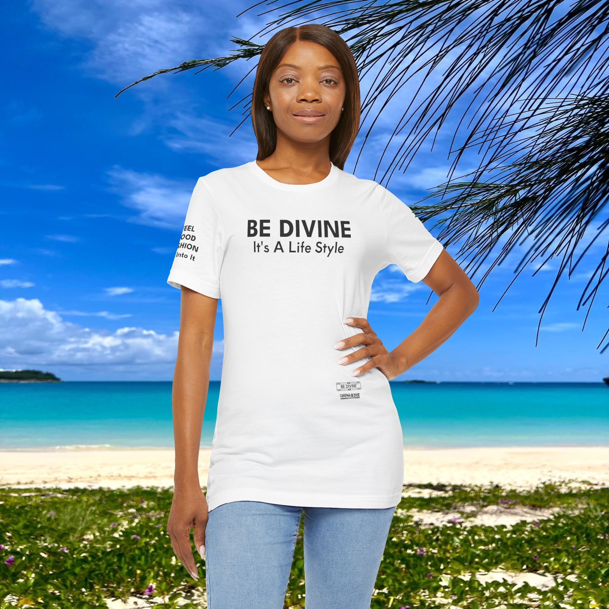 BE DIVINE™ Unisex T-Shirt – Feel Good Fashion for Elevated Living