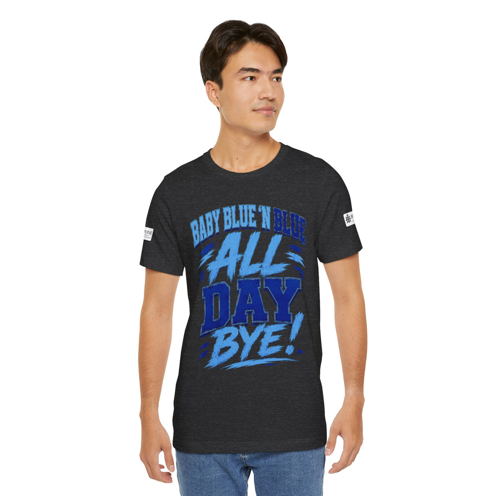 BE DIVINE™ Baby Blue 'N Blue All Day Bye! Heritage Collector Tee