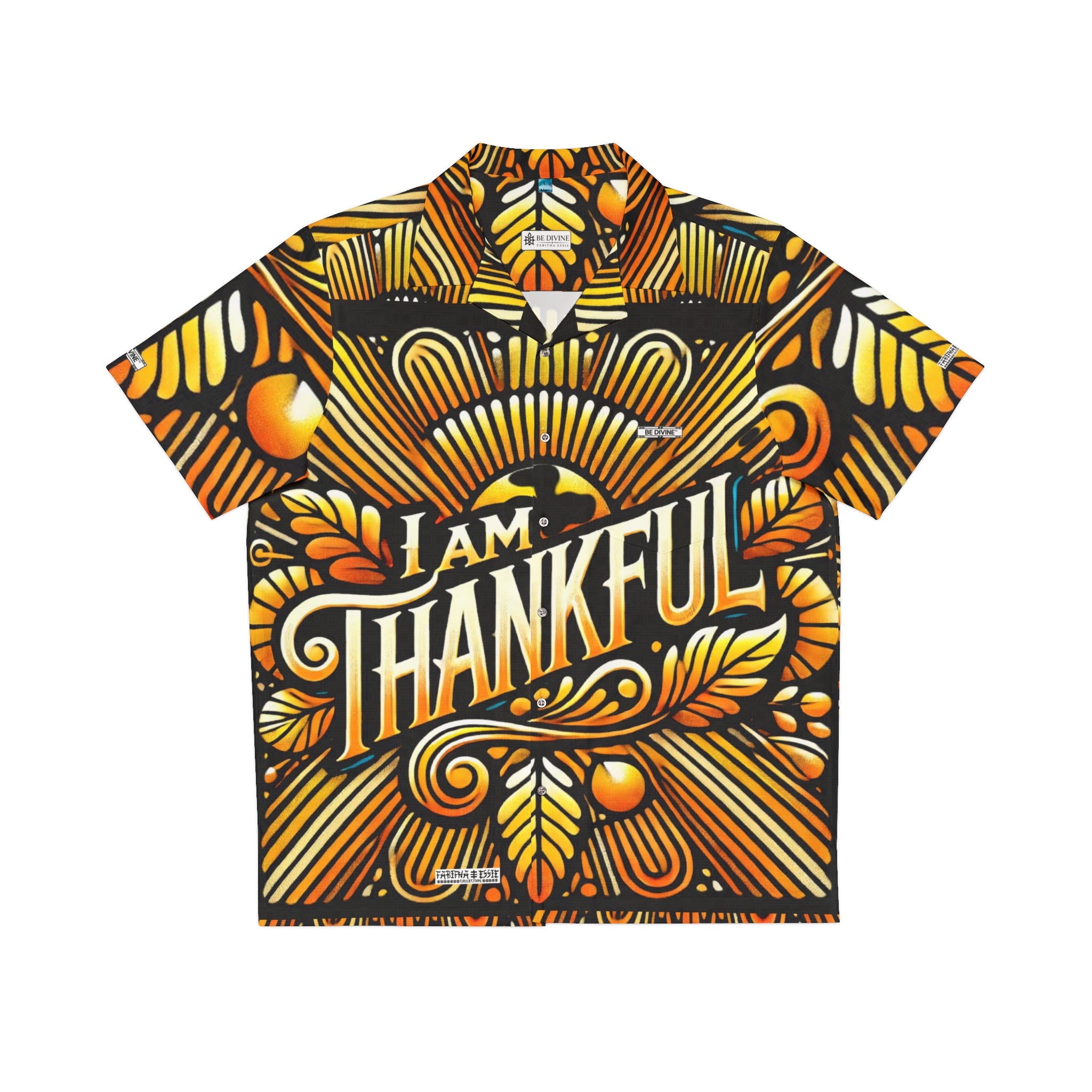 BE DIVINE™ I AM THANKFUL Colorway 06 Hawaiian Shirt | TABITHA ESSIE Signature