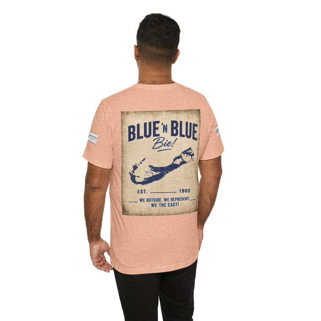 BE DIVINE™ Blue and Blue Bie! – East Side Heritage Collector Tee