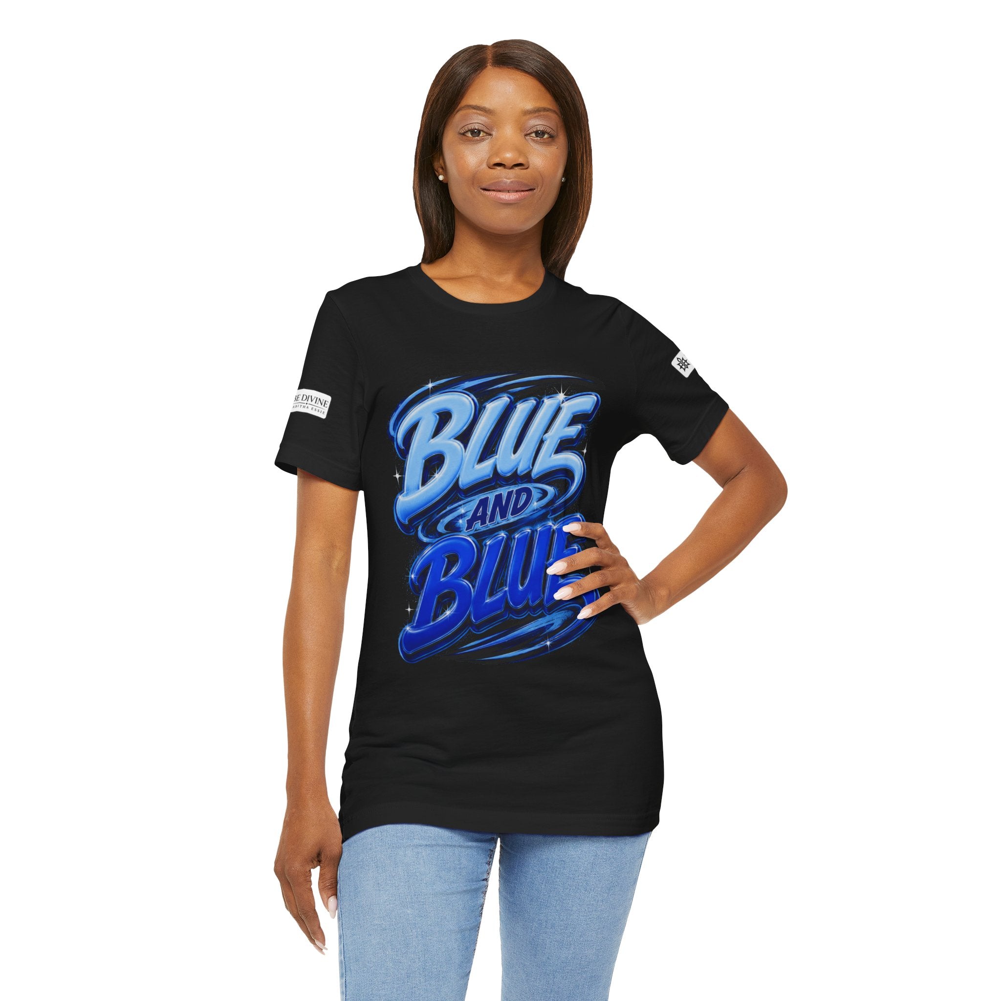 BE DIVINE™ Blue and Blue Bie! – East Side Heritage Collector Tee