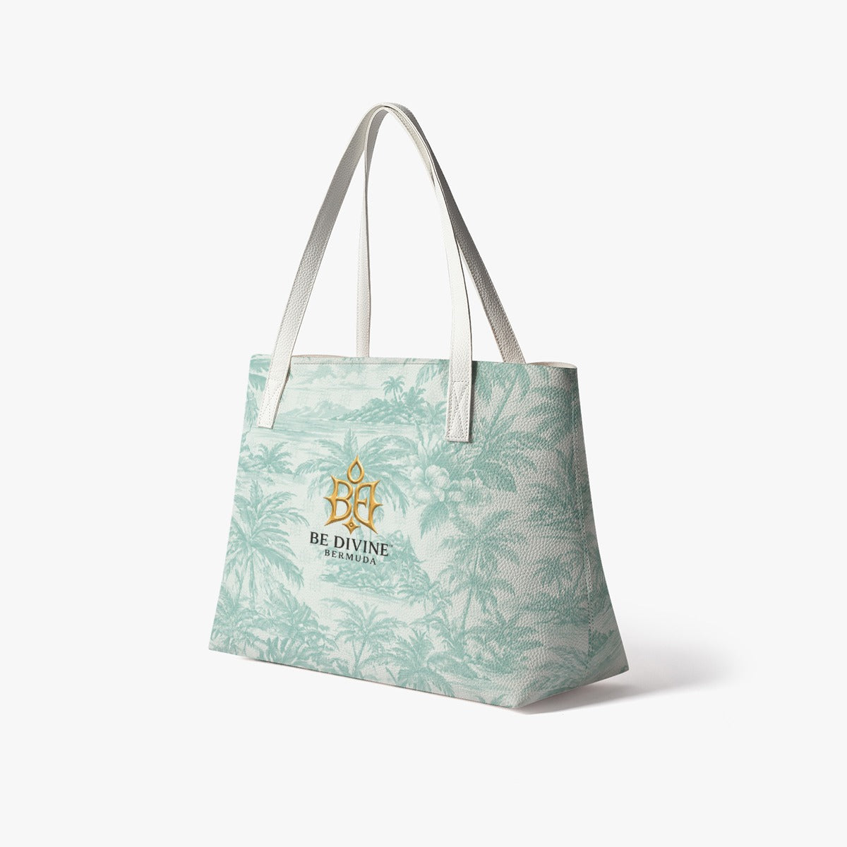 BE DIVINE™ Bermuda Tropical Toile Resort Tote