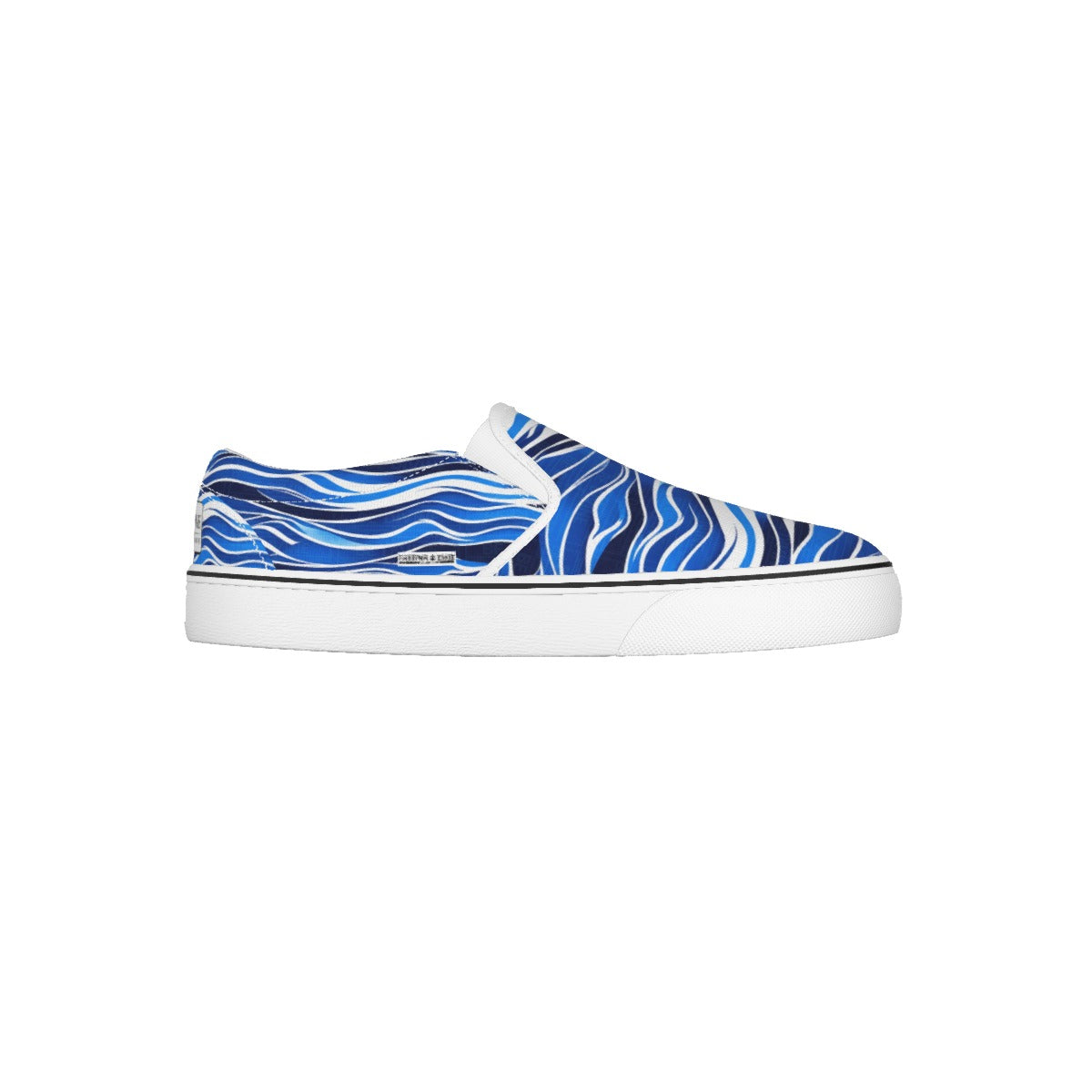 BE DIVINE™ St. George’s WAVY – Kid’s Slip-On Sneakers by TABITHA ESSIE™