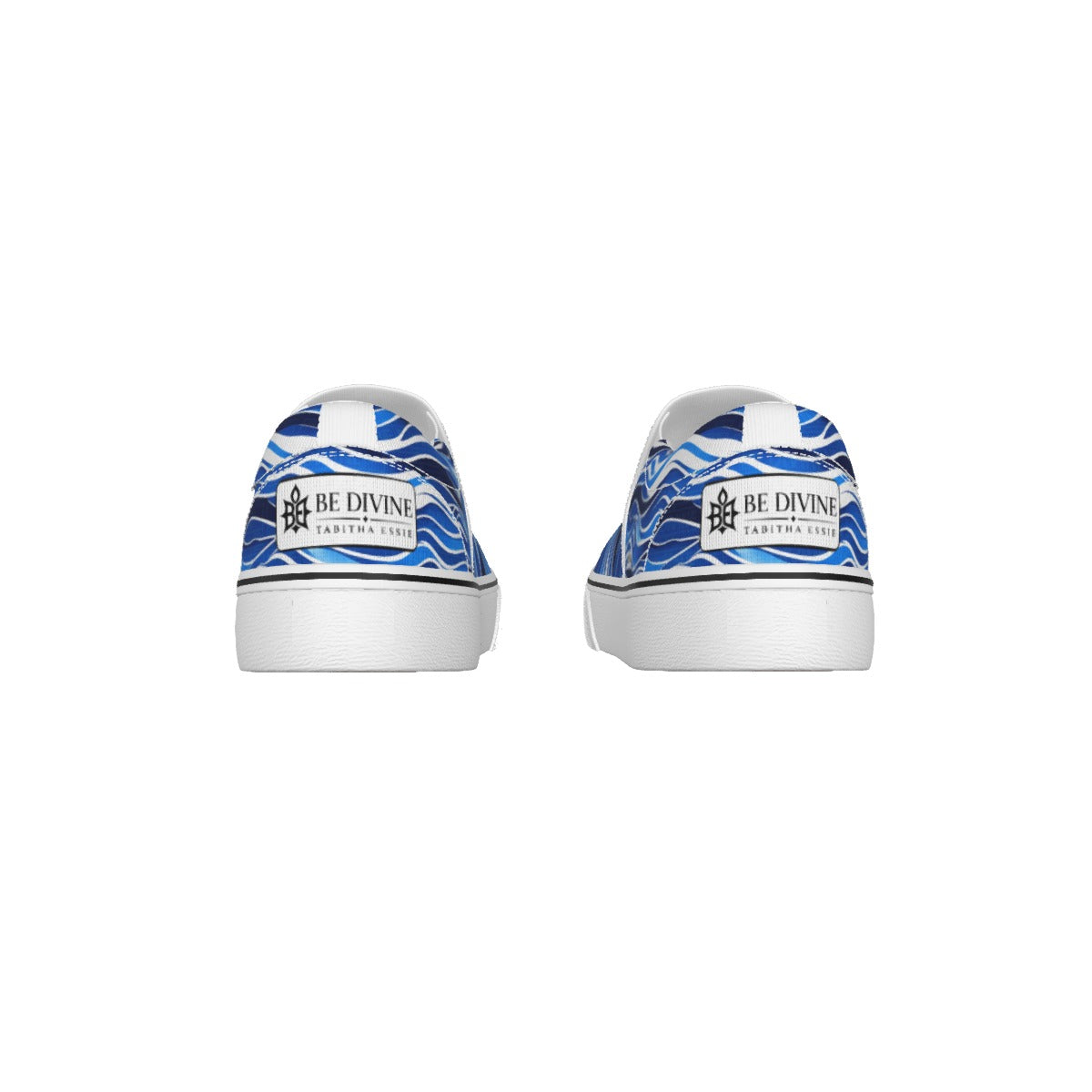 BE DIVINE™ St. George’s WAVY – Kid’s Slip-On Sneakers by TABITHA ESSIE™
