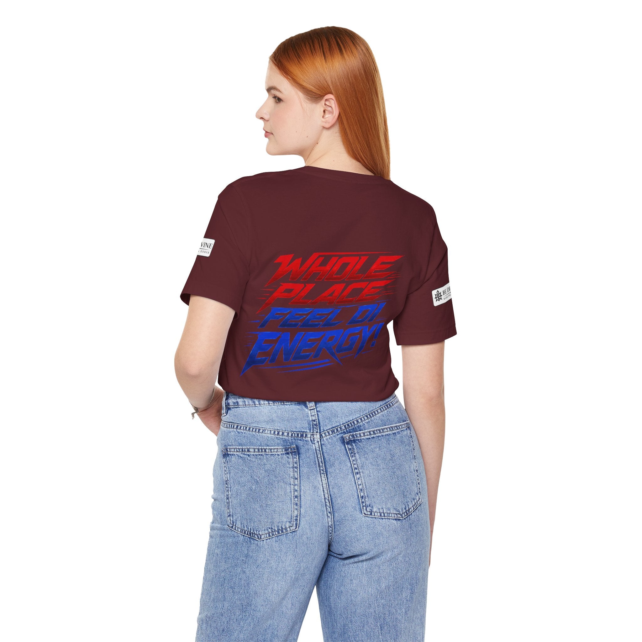 BE DIVINE™ I’m Red ’N Blue Energy Tee