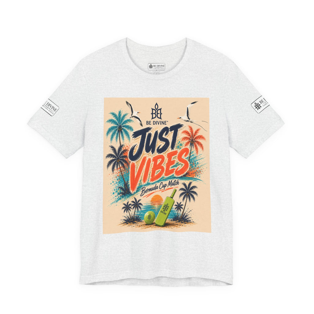 BE DIVINE™ Just Vibes Tee – Bermuda Cup Match Edition