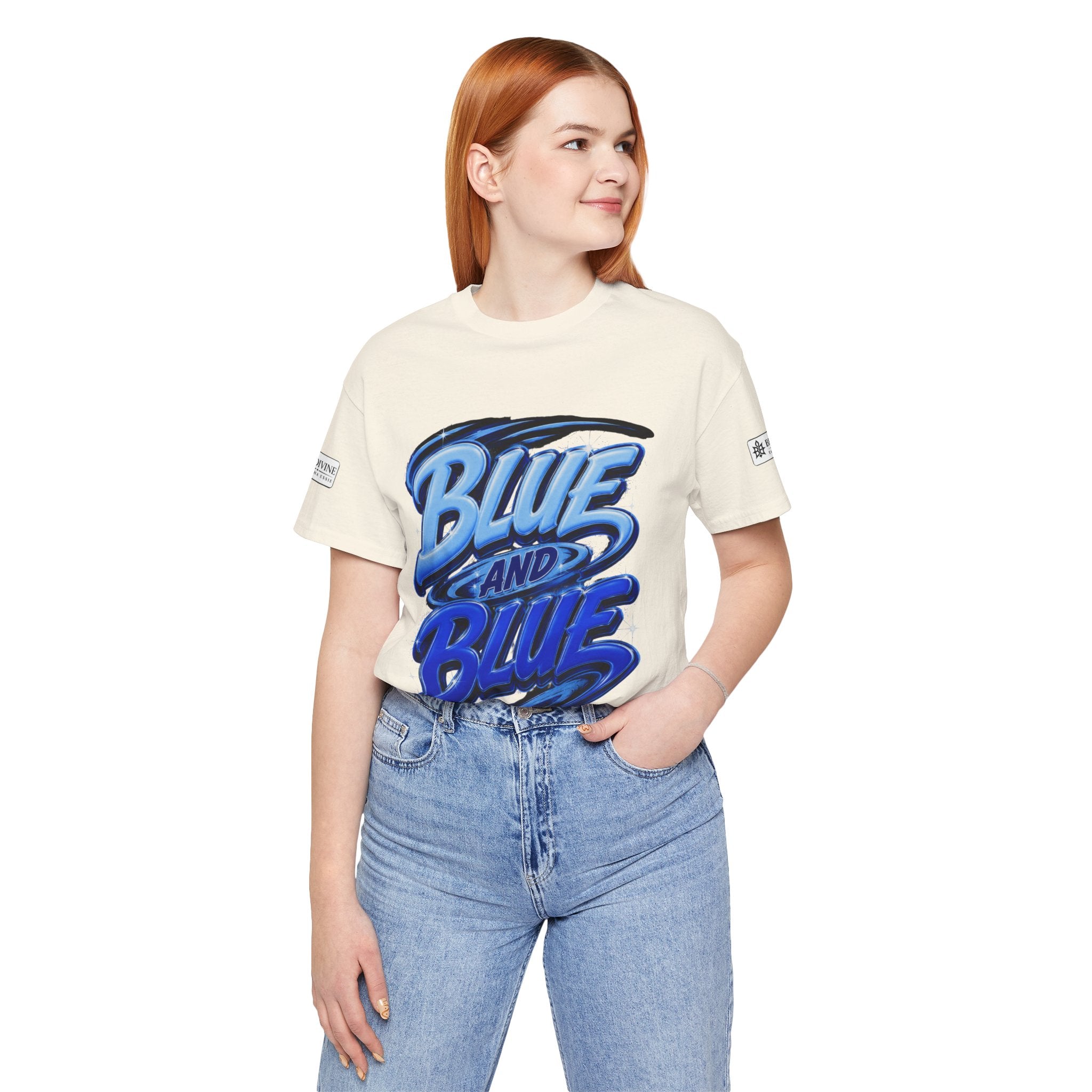 BE DIVINE™ Blue and Blue Bie! – East Side Heritage Collector Tee