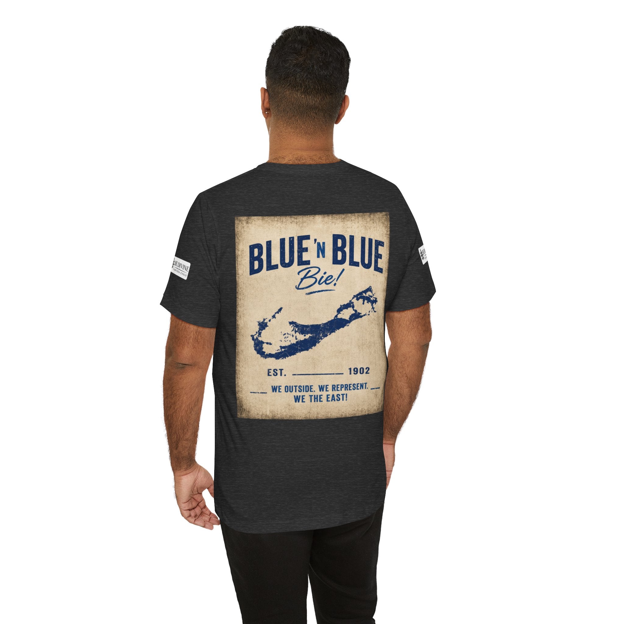 BE DIVINE™ Blue and Blue Bie! – East Side Heritage Collector Tee