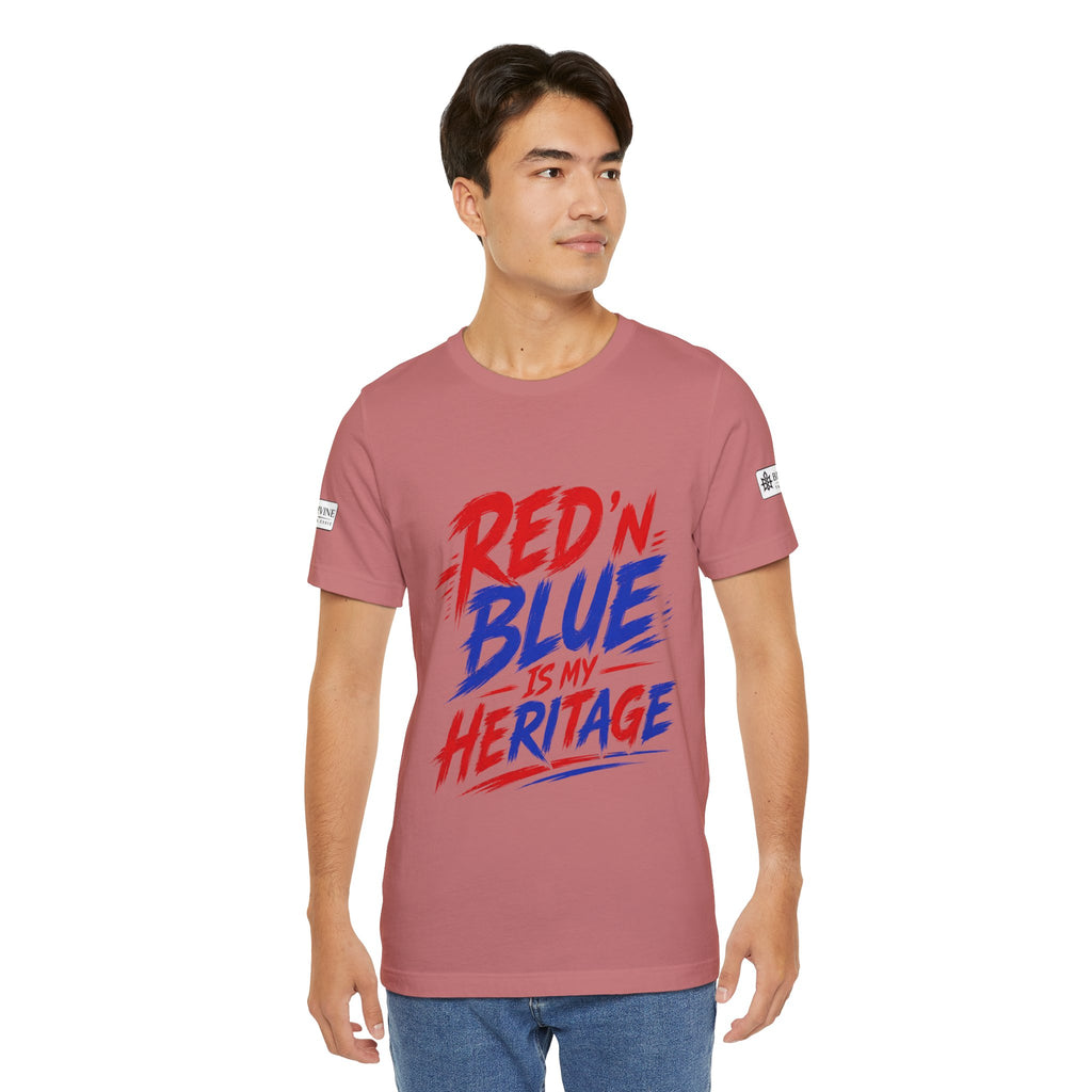 BE DIVINE™ Red ’N Blue Heritage Tee