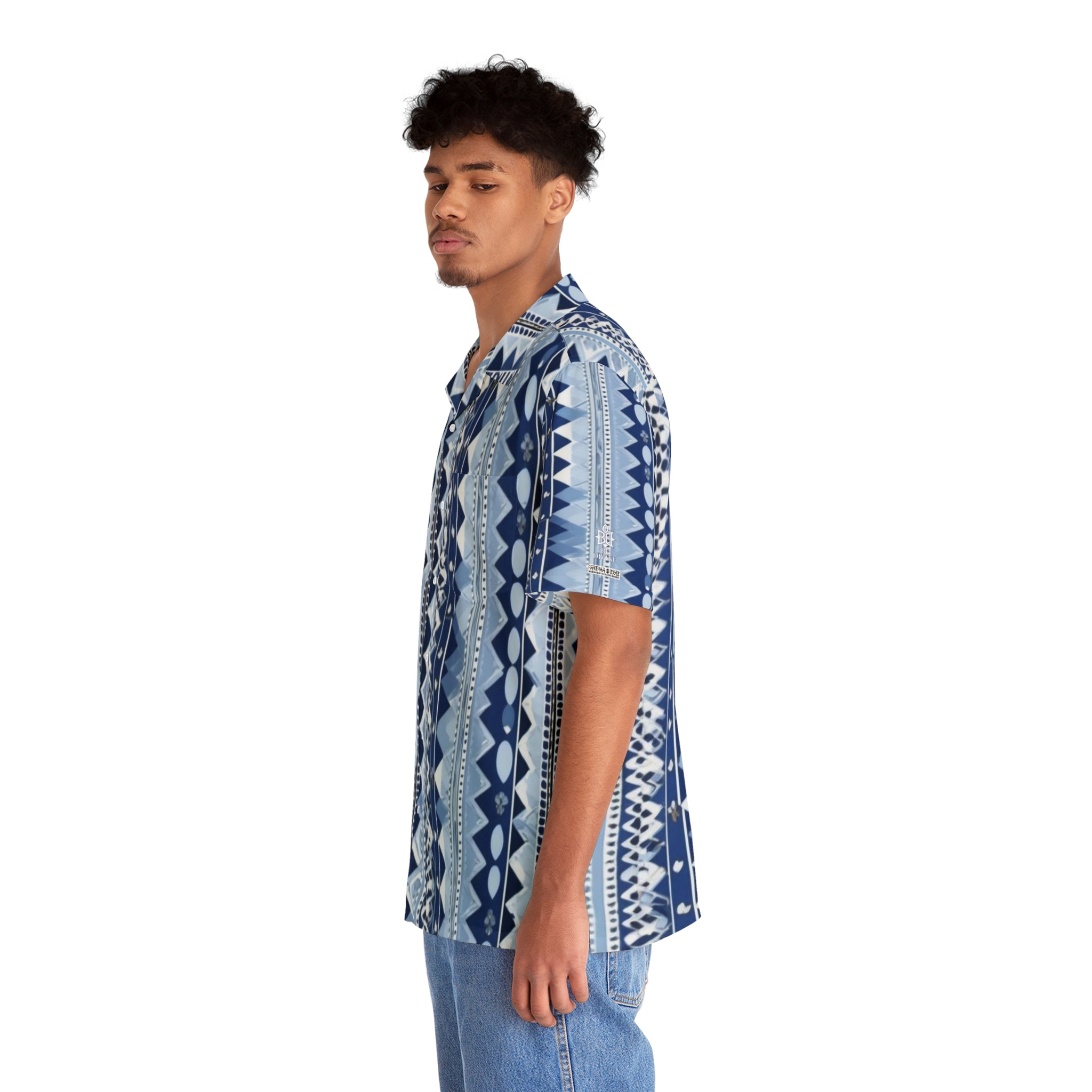 BE DIVINE™ St. George’s Rhythm Line - Men's Button Shirt by Tabitha Essie