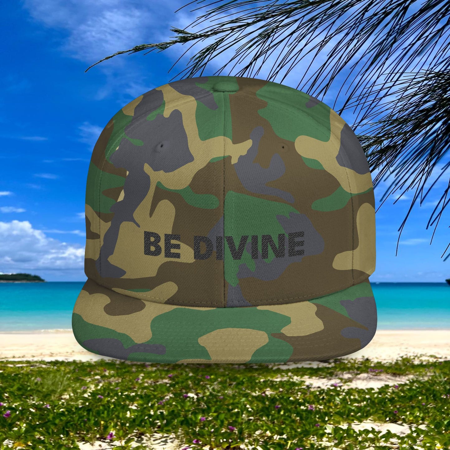BE DIVINE™ Premium Snapback (Black text; multiple varoations)