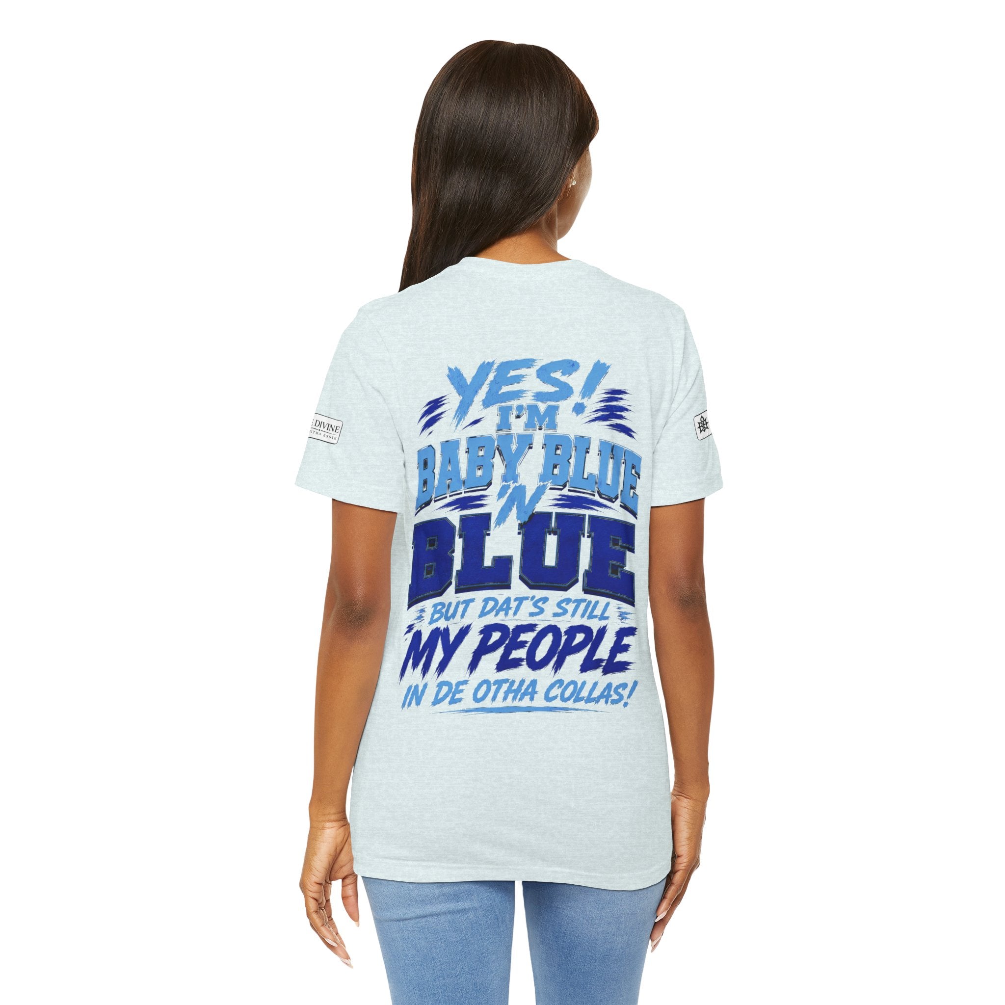 BE DIVINE™ Blue 'N Blue Since 1902 – Through 'N Through Heritage Tee