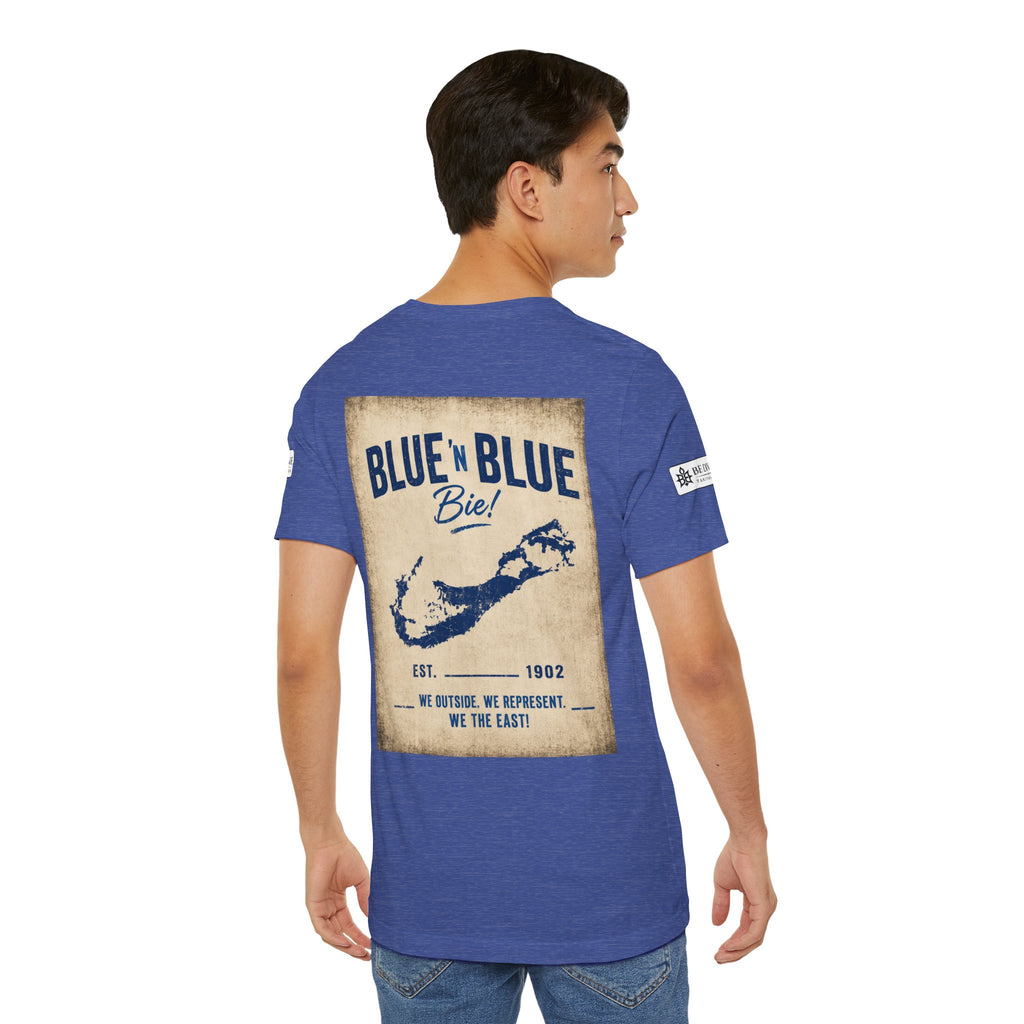 BE DIVINE™ Blue and Blue Bie! – East Side Heritage Collector Tee
