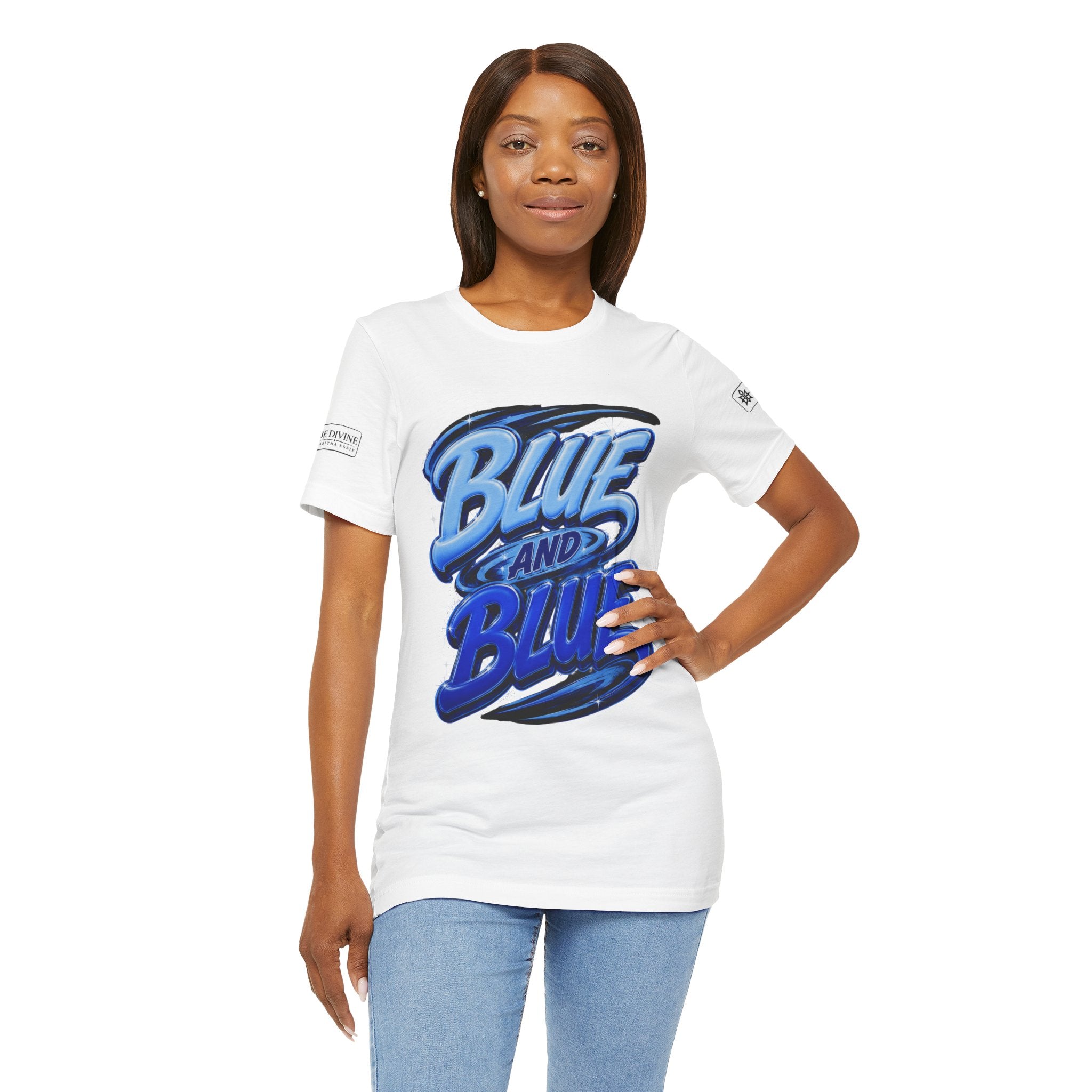BE DIVINE™ Blue and Blue Bie! – East Side Heritage Collector Tee