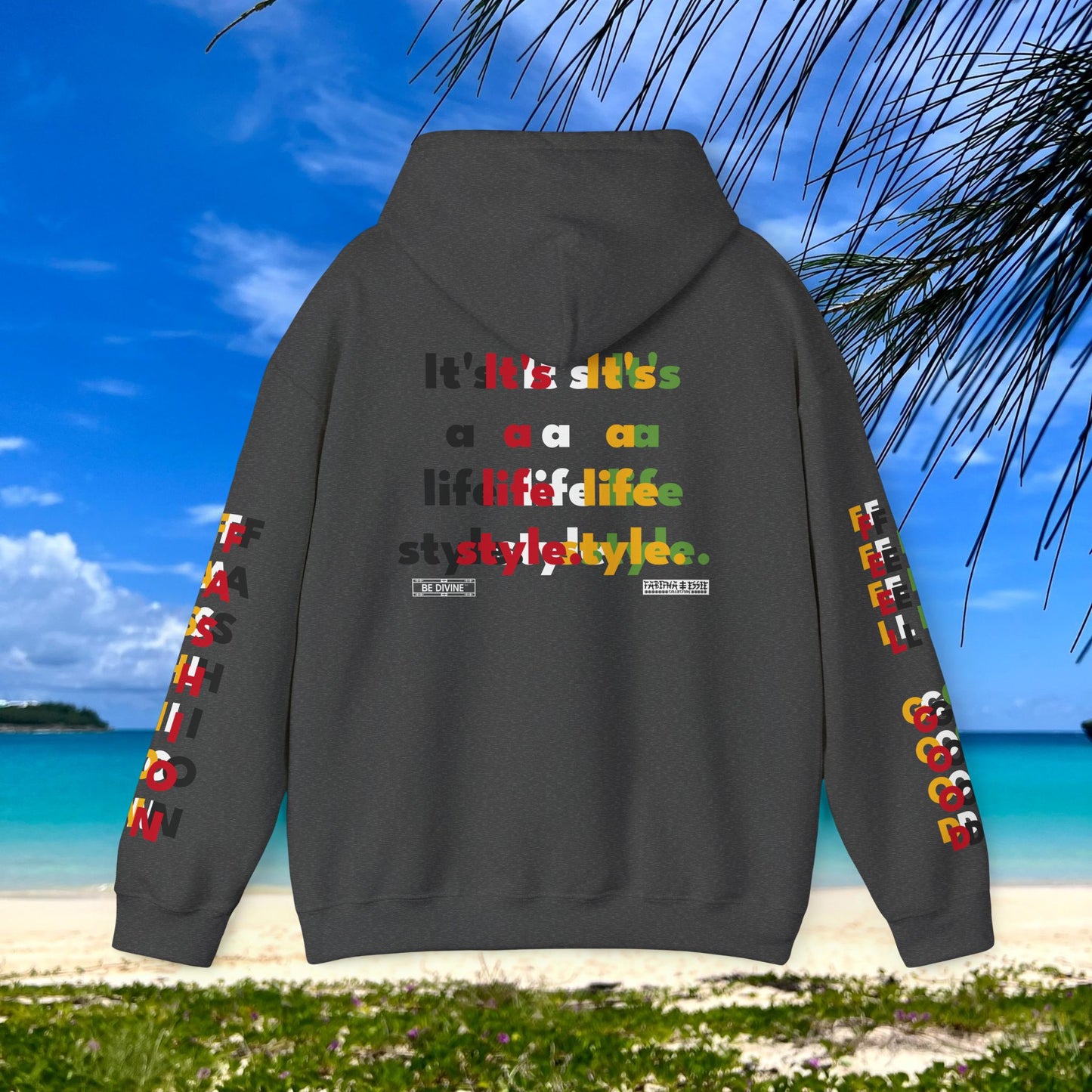 BE DIVINE™ Signature Unisex Heavy Blend™ Hooded Sweatshirt