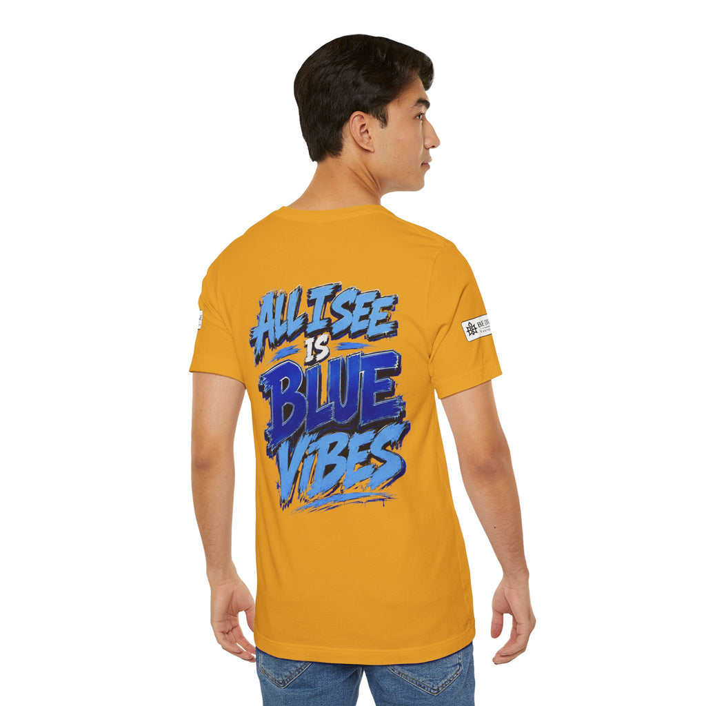 BE DIVINE™ Rolling Di Heritage – All I See Is Blue Vibes Heritage Tee