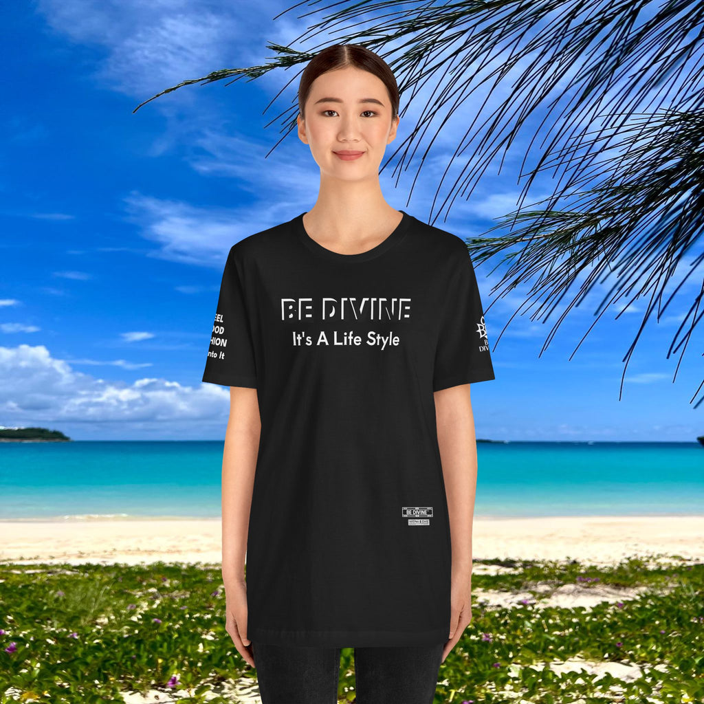 BE DIVINE™ Unisex T-Shirt - All-Black Premium Edition