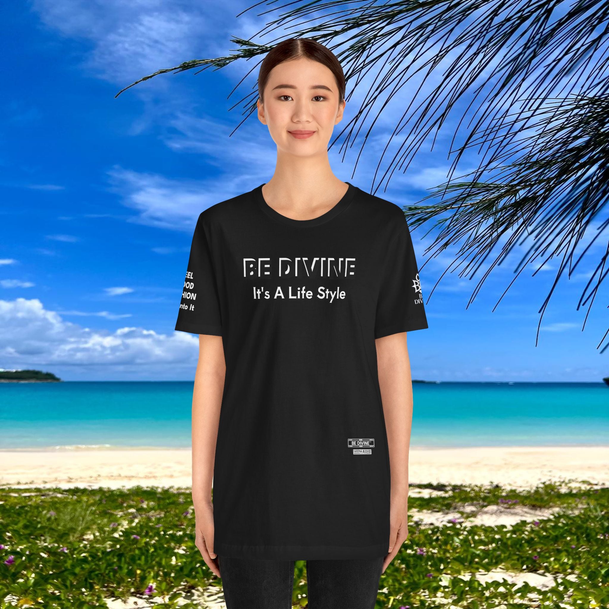 BE DIVINE™ Unisex T-Shirt - All-Black Premium Edition