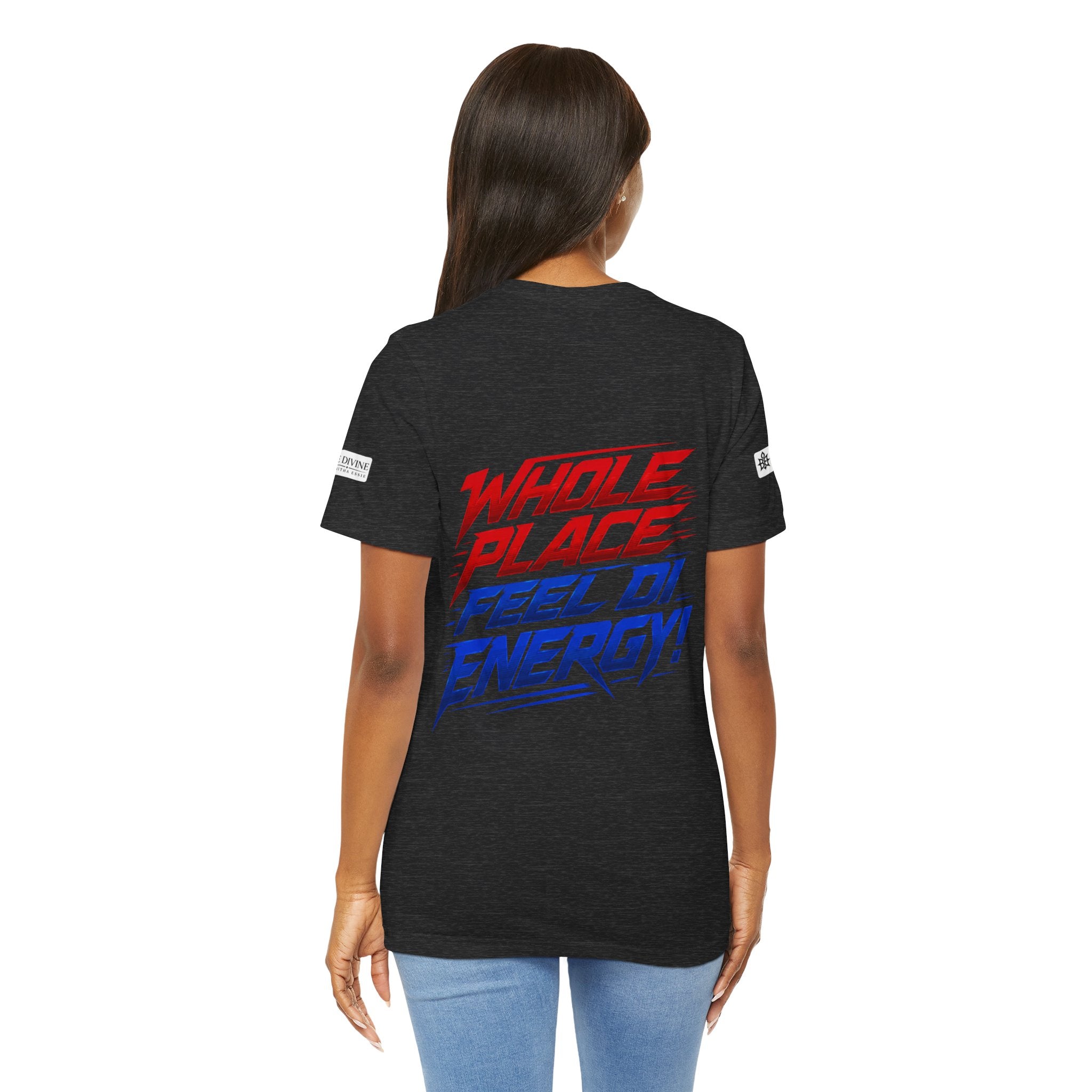 BE DIVINE™ I’m Red ’N Blue Energy Tee